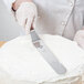 Victorinox 5.2700.25 10" Blade Flexible Offset Baking / Icing Spatula with Rosewood Handle Main Thumbnail 1
