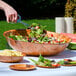 20" Woven Wood Salad Bowl Main Thumbnail 1