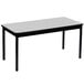 Correll 30" x 60" Gray Granite Lab Table - 36" Height Main Thumbnail 2