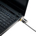 Kensington 64697 ClickSafe 6' Black Steel Cable Combination Laptop Lock Main Thumbnail 2