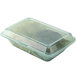 GET EC-04 9" x 6 1/2" x 2 1/2" Jade Green Customizable Reusable Eco-Takeouts Container - 12/Pack Main Thumbnail 4