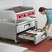 Avantco CBE-52-HC 52" 2 Drawer Refrigerated Chef Base Main Thumbnail 1