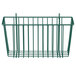 A Hunter Green metal wire basket with a handle.