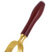 A brass and red metal Franmara Bar-Pull wine opener tool.