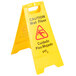 Lavex Janitorial 25" Caution Wet Floor Sign Main Thumbnail 3
