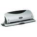 A black and silver Swingline 3-hole punch on a white background.