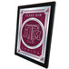 A framed decorative mirror with the Texas A&M Aggies logo.