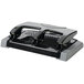 A black and grey Swingline 3 hole punch.