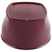 Cambro MDSHB9487 Harbor Collection Cranberry 9 oz. Insulated Plastic Bowl - 48/Case Main Thumbnail 6