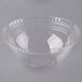 Fabri-Kal DLKC12/20 Kal-Clear / Nexclear 9 oz. Clear Plastic Dome Lid with 1" Hole - 1000/Case Main Thumbnail 4