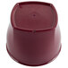 Cambro MDSHB5487 Harbor Collection Cranberry 5 oz. Insulated Plastic Bowl - 48/Case Main Thumbnail 5