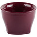 Cambro MDSHB5487 Harbor Collection Cranberry 5 oz. Insulated Plastic Bowl - 48/Case Main Thumbnail 2