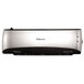 A silver and black Fellowes Spectra 125 laminator.