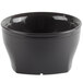 Cambro MDSHB9485 Harbor Collection Smoked Metal 9 oz. Insulated Plastic Bowl - 12/Pack Main Thumbnail 3