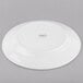 World Tableware 840-440R-11 Porcelana 11" Round Bright White Wide Rim Porcelain Plate - 12/Case Main Thumbnail 3