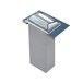 San Jamar H2000SS In-Counter Minifold Napkin Dispenser - Stainless Steel Main Thumbnail 1
