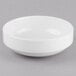 World Tableware 840-330-003 Porcelana 34 oz. Bright White Porcelain Nestabowl - 24/Case Main Thumbnail 2