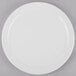 World Tableware 840-440N-15 Porcelana 10 3/8" Round Bright White Narrow Rim Porcelain Plate - 24/Case Main Thumbnail 2