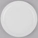 World Tableware 840-430N-14 Porcelana 9 1/2" Round Bright White Narrow Rim Porcelain Plate - 24/Case Main Thumbnail 2