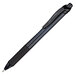 Pentel BL110A EnerGel-X Black Ink with Black Barrel 1mm Retractable Roller Gel Pen - 12/Pack Main Thumbnail 1