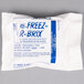 A white package of Freeze R-Brix on a white background with blue text.