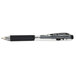 Pentel K437ASW2 WOW! Black Ink with Translucent Barrel 0.7mm Retractable Gel Pen - 24/Pack Main Thumbnail 1