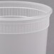 Pactiv/Newspring 32 oz. Translucent Round Deli Container - 480/Case Main Thumbnail 5