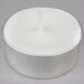 Leola Candle 5 to 6 Hour White Tea Light Candle   - 100/Pack Main Thumbnail 3