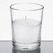 Leola Candle 15 Hour Clear Glass Wax Filled Votives   - 12/Pack Main Thumbnail 3