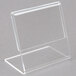 Vollrath V20072 Cubic 2 3/8" x 2 3/8" Clear Acrylic Card Holder Main Thumbnail 2
