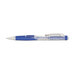 The blue and silver Pentel Twist-Erase CLICK mechanical pencil with HB lead.
