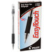 A package of 12 Pilot EasyTouch black ink pens with a clear barrel.