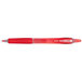 Pilot 15003 BeGreen Red Ink with Red Barrel 0.7mm Precise Gel Retractable Roller Ball Pen - 12/Pack Main Thumbnail 1
