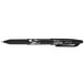 A black Pilot FriXion Ball pen with a silver logo and handle.
