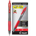 Pilot 31258 G2 Premium Red Ink with Translucent Smoke Barrel 1mm Retractable Gel Pen - 12/Pack Main Thumbnail 2