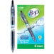 Pilot 31600 Bottle-2-Pen Black Ink with Translucent Blue Barrel 0.7mm Recycled Retractable Gel Ink Pen - 12/Pack Main Thumbnail 2