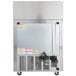 A Beverage-Air stainless steel 2 drawer refrigerated sandwich prep table.