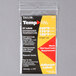 A plastic bag of Taylor TempRite dishwasher test labels with adhesive labels inside.