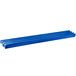 A navy blue plastic tray rail with two long pieces.