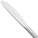 A 10 Strawberry Street stainless steel dinner knife with a silver handle.