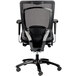 A Eurotech Seating black mesh office chair.