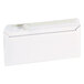 Universal UNV36002 #10 4 1/8" x 9 1/2" White Side Seam Business Envelope with Peel Seal Adhesive Strip - 100/Box Main Thumbnail 1