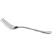 An Acopa Landsdale stainless steel salad/dessert fork with a silver handle.