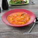 Tuxton DYD-090 12.5 oz. Rim China Soup Bowl, Assorted Colors - 24/Case Main Thumbnail 4