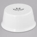 Tuxton BWX-040 4 oz. Porcelain White China Ramekin - 48/Case Main Thumbnail 4