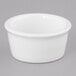 Tuxton BWX-040 4 oz. Porcelain White China Ramekin - 48/Case Main Thumbnail 3