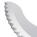 A close up of a Robot Coupe Fine Serrated "S" Blade.