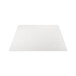 A clear Universal office chair mat with a white background.
