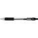 The black and silver Zebra Z-Grip pen with a black tip.