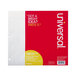 Universal UNV20911 8 1/2" x 11" White Pack of College Rule Lined Filler Paper- 100 Sheets Main Thumbnail 2